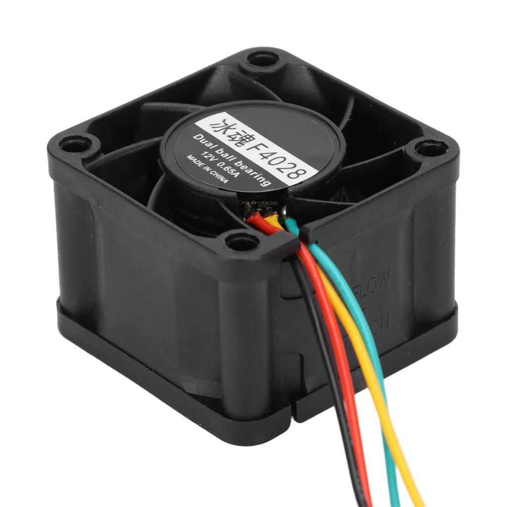 PC Case Fans 16000RPM Two Ball Bearing Low Noise Powerful Heat Dissipation Wide Application 12 Volt Fan for Computer Car