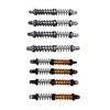 4pcs RC Car Shock Absorber Alloy 100mm Double Springs Shock Damper for 1/10 RC Crawler Off Road Car