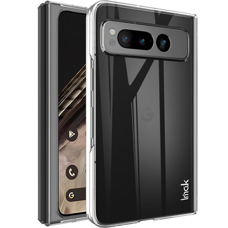 

IMAK Crystal Case II Pro для Google Pixel Fold PC Кристальный чехол для телефона Дизайн из двух частей Накладка (Верхняя крышка+Нижняя крышка) A