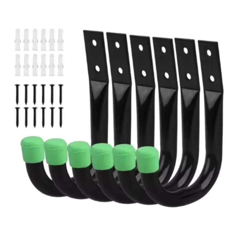 Bicycle Parking Suspension Bracket 6PCS/Set Bicycle Wall Hanging Hook Mountain Bike Road Bike Accessories Bracket