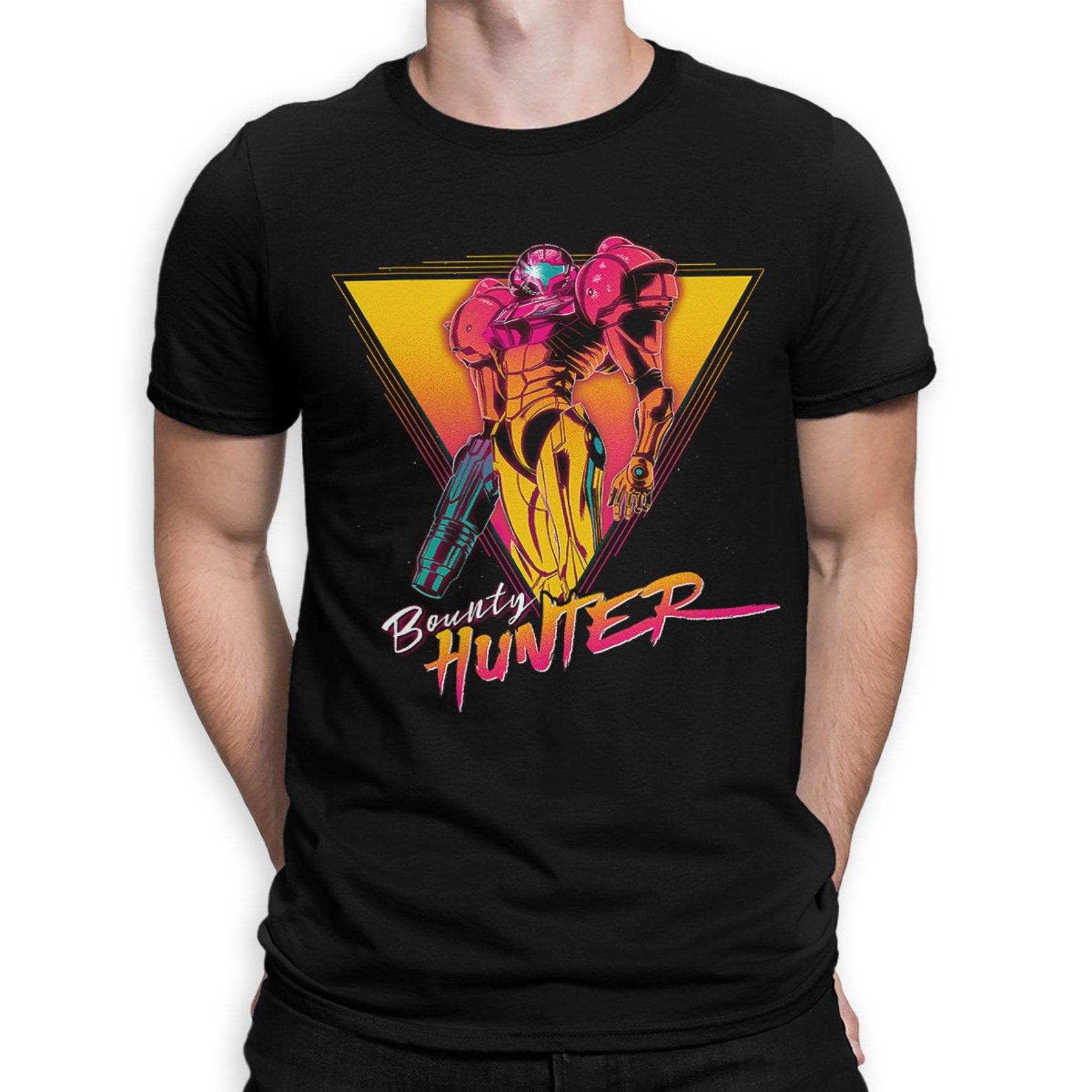 Metroid Bounty Hunter T-Shirt, 100% Cotton Tee, Men s Women s All Sizes (wr-193) L