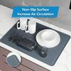1pcs Silicone Stove Cover Mat Oversized Kitchen Counter Protector Non-Slip Drying Rack Heat Resistant Pad for Cooktop
