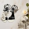 Fashion Summer New Women's Open-toed SandalsFad Butterfly Orchid Flower Flip Flops Lady Outdoor Casual Thin Heel Sandals Sandalias Mujer