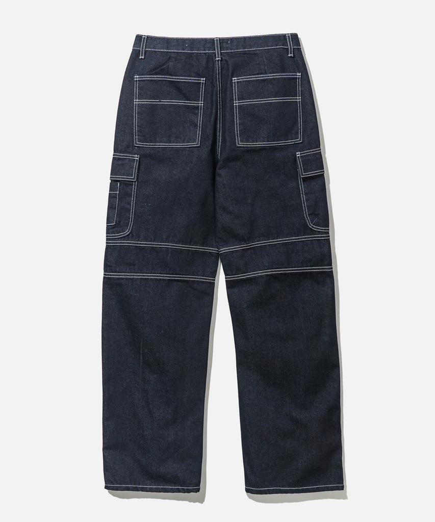 VASTIC Denim Cargo Pants_Indigo