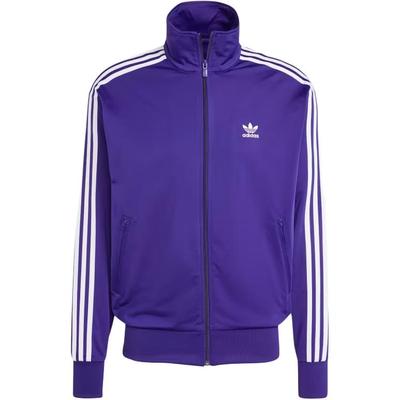 Originals Adicolor Logo Striped Full-Zip Retro Sports Jacket Men Jacket Academy-Purple IY9897