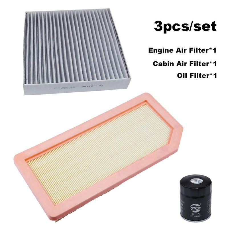 3-4pcs Filter Set For BYD Qin L Plus DM-i Hybrid 2024 2025 Seal 06 05 AC Interior Cabin Engine Air Oil Filter Kit Accessories