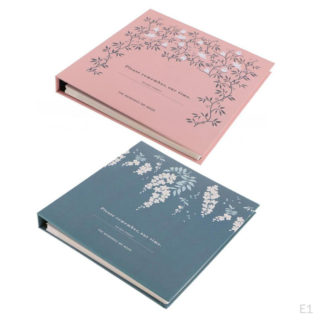 2x Magnetic Album, , Hand Made DIY Albums Holds 3X5, 4X6, 5X7, 6X8 Photos