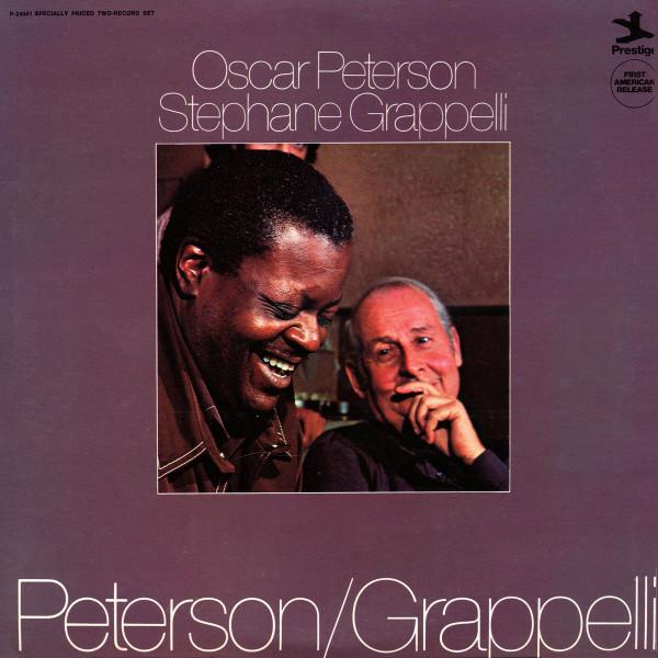 

LP Record OSCAR PETERSON STEPHANE GRAPPELLI PetersonGrappelli P24041 Prestige 1974 US Jazz Used