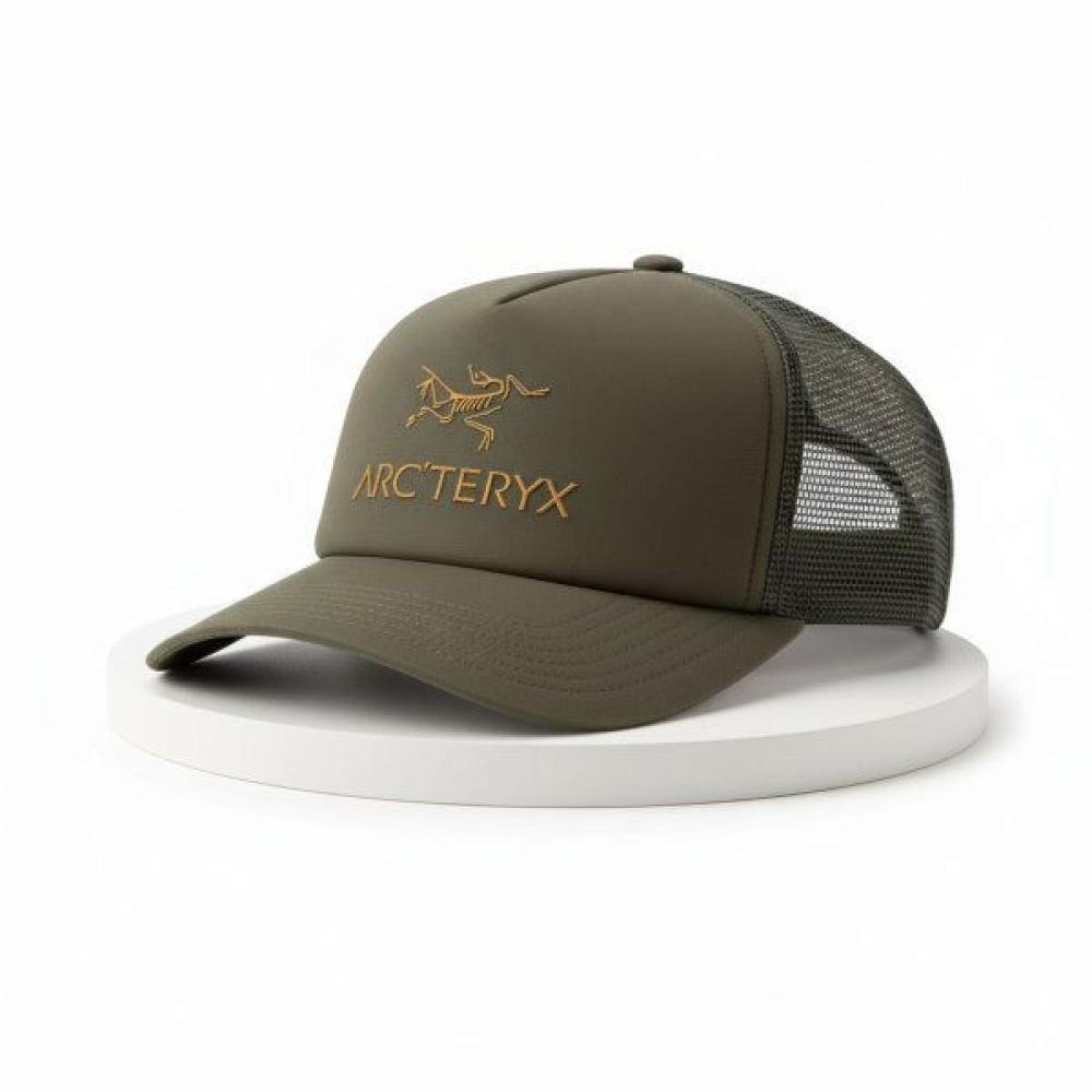 Arc Teryx Bird Word Trucker Curved Aeofux7763tfy TATSU / FORAGE / YUKON/Single size