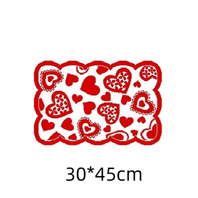 Valentine s Day Table Decorations With Red Heart Lace Table Decorations For Valentine s Day Romantic Table Decorations Families