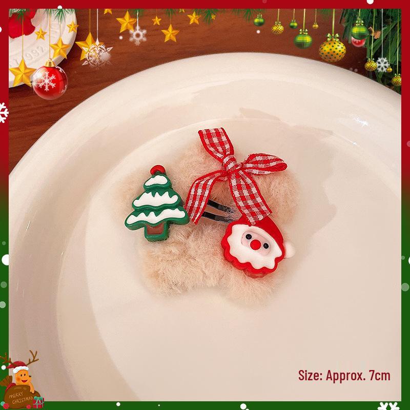 Red Christmas Plush Hat: Cute Holiday Accessory for Men