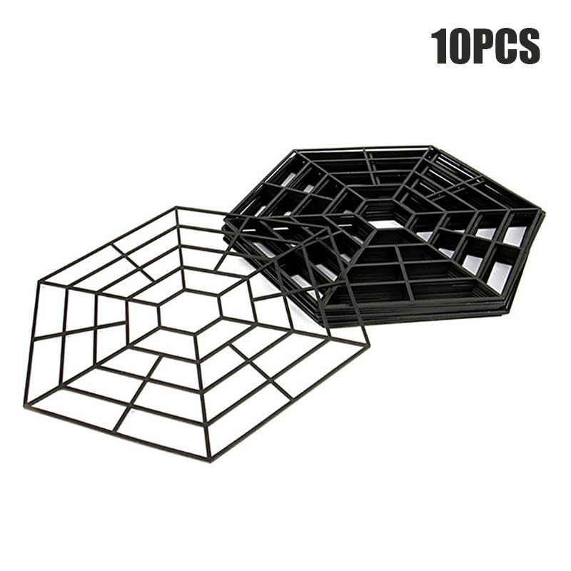 10/20Pcs Pond Fish Guard Floating Net Protectors Mesh Plastic Protective Cover Uv-Resistant Pond Fish Guard Floating Net