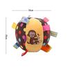 Colorful Children Ring Baby Ball Bell Music Cloth Sense Learning Toy Educational Cotton Hand Grab Ba