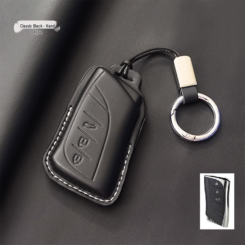Lexus Genuine Leather Key Case for ES200, LS500H, UX260, NX, RZ, GX, RX300, ES300