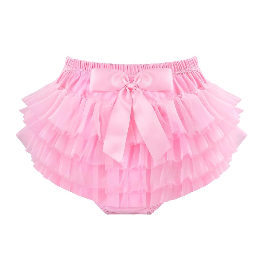 LittleForBig Weicher Ballerina Tutu Rock Mesh Größe XL Damen Unterwäsche, [Organza Rock], Slips/Briefs, Rosa,