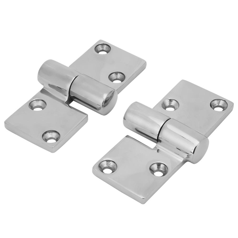 2PCS Heavy Duty Casting Take-Apart Boat Hinge Marine Grade Strap Hinge  Marine, RV, Furniture