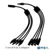 PV Connector Y Type Parallel Connection Solar Panel System Waterprrof Connector Branch Two Pieces Solar Cell Connect Plug