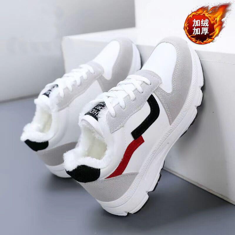 Autumn new board shoes student leather bread shoes flat-soled sports trendy shoes