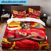 Set Biancheria da Letto 3 Pezzi Football Spirit Ya-mal, Include 1 Copripiumino e 2 Federe Perfetto per Camera da Letto, Dormitorio, Regalo di Natale per Fan
