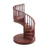 Miniatur-Wendeltreppe, Winziges Retro-Treppenmodell, Miniaturtreppen-Nachbildung für Puppenhaus im Maßstab 1:12, Miniatur-Szenen