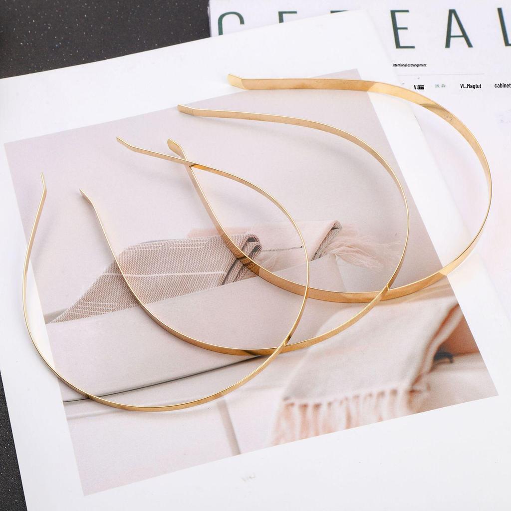 DIY Stainless Steel Metal Headband - Korean Hair Accessories and Headwear