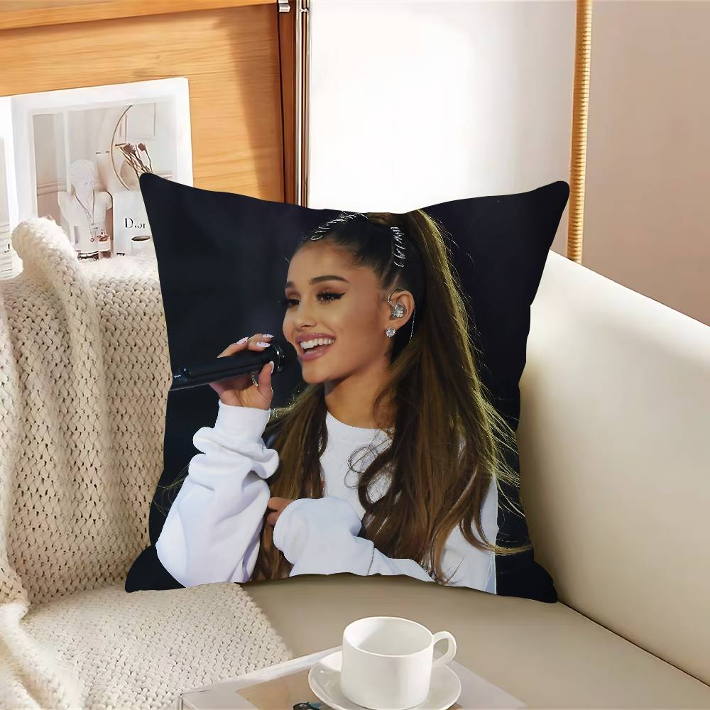 SingerS A-Ariana-G-Grande Pillow Case Removable Washable Cushion Cover – All-Season Soft Linen