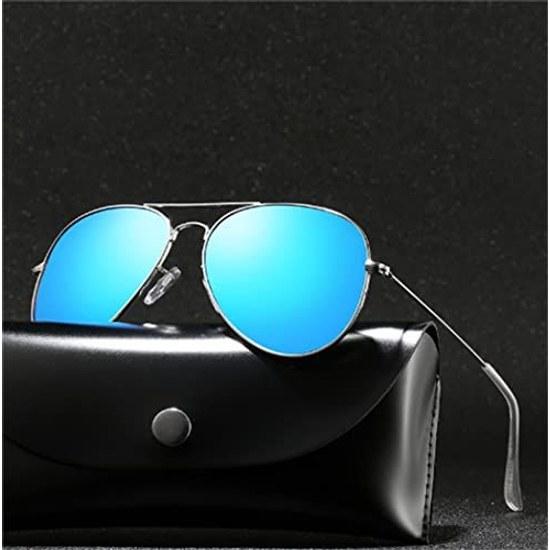 AcMeer Sunglasses Mens Polarized Womens Teardrop Aviator Lens UV Cut Stylish Retro Glasses Sports Fishing Driving Bike Golf Unisex