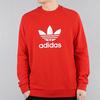 adidas Originals Trefoil Crew Neck Sweatshirt Men Sweatshirt Red FM3781