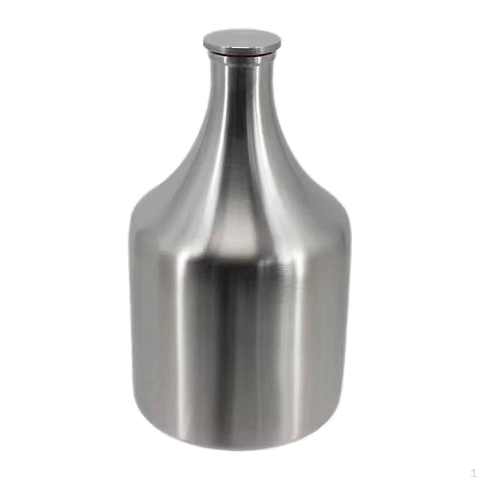 

Stainless Steel Beer Growler Professional,Sturdy,Portable Leakproof Keep Carbonated for