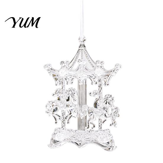 Shiny Simulated Glass Charms Faux Crystal Christmas Ornaments, Clear Acrylic Reindeer/Bell/Wreath/Wine Winter Hanging Tree Decorations Wonderland