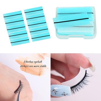 10/40Pieces Self Adhesive Lash Strips Replacement Tape Strips Makeup Supplies for Lash Extensions Fake Eyelashes
