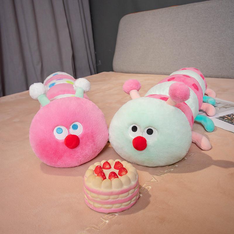 Design Long Animal Body Plush Toy Pillow With Soft Fluffy Cover Kids Room Gift