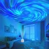 RGB Dynamic LED Night Light Rotating Aurora Northern-Light Romantic Water Ripple Atmosphere Modern ABS Projection Bedroom