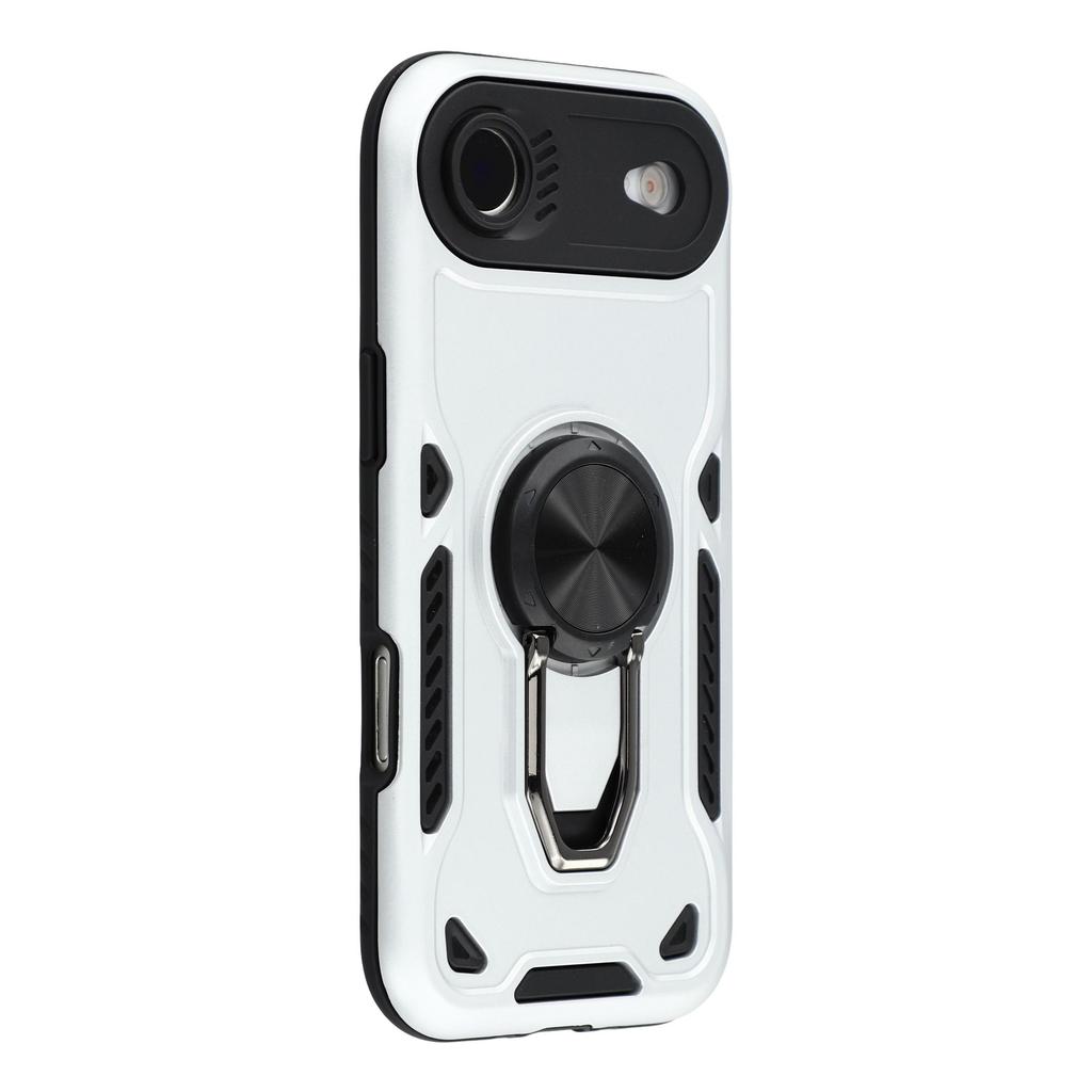 For iPhone 17 Air Case with Kickstand Shockproof TPU+PC Phone Back Cover