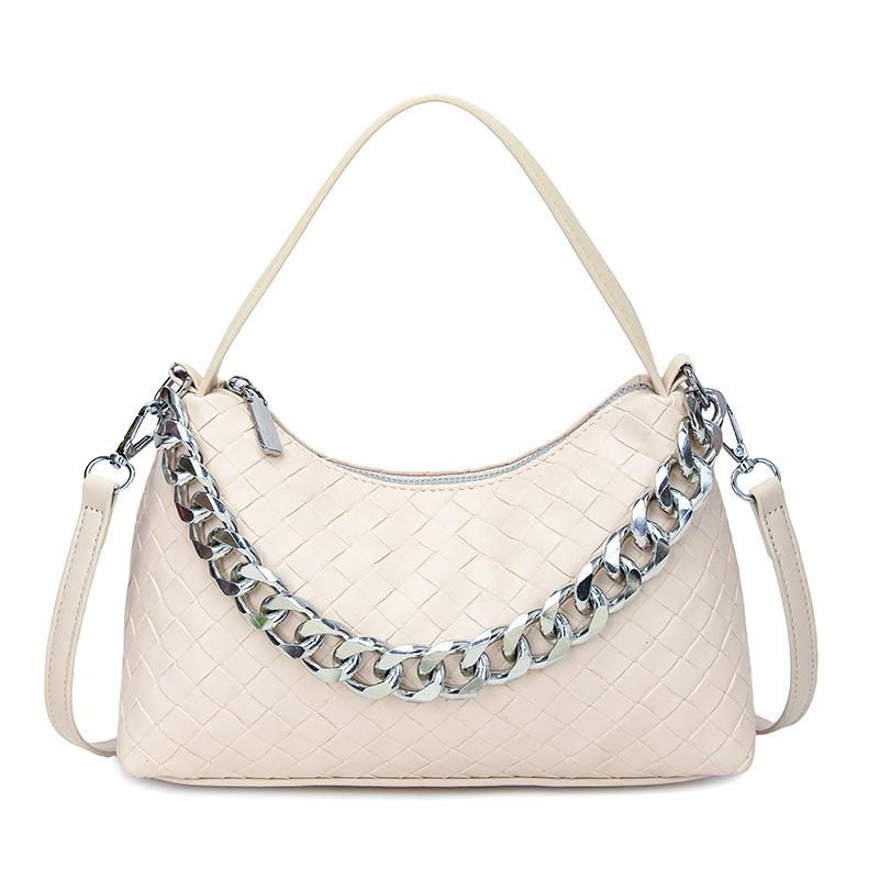 Premium Sense Niche Underarm Bag Women's New Fashion Chain Handbag One Shoulder Crossbody Dumpling Bag