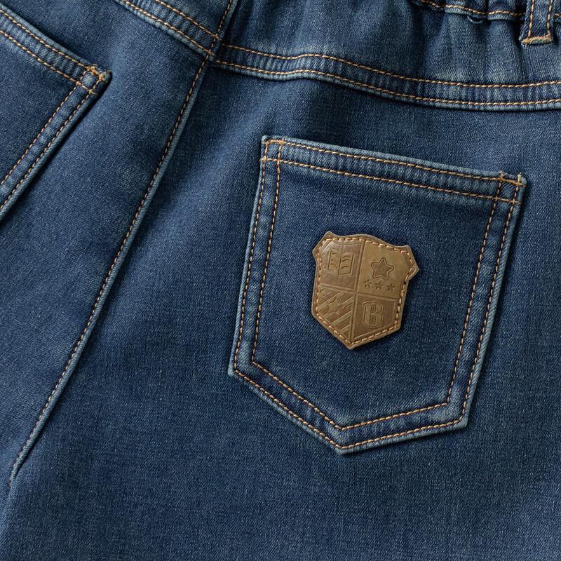 Dave & Bella Boys' Fleece-Lined Denim Jeans