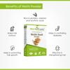 Attar Ayurveda Natural Herbal Seed Powder For Hair Care & Scalp Nourishment, Edible Grade Hair Mask, 200 g Formula