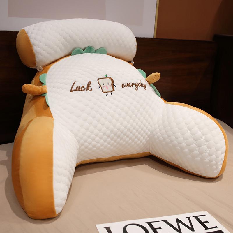 Ice Bean Headboard Cushion: Soft Pillow for Bed, Sofa, or Lumbar Support