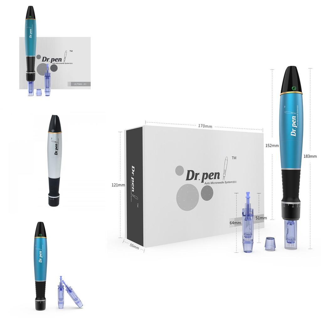 Dispositivo Elétrico Avançado Dr Pen A1 para Microneedling para Crescimento Capilar e Sérum para Couro Cabeludo