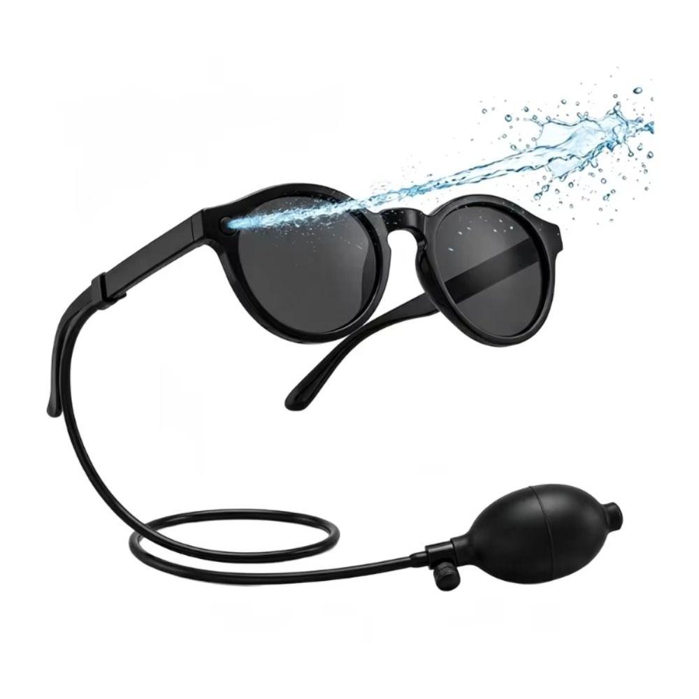 Invisible Water Design Sprinkling Sunglasses Creative Prank Water Glasses Joke Gift BBQ Party