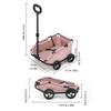 Pet Stroller Dog Cart 4 Wheels Folding Small Dogs Cats Stroller Pet Strolling Cart for Travelling Shopping Walking Playing