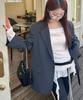MIND BRIDGE WOMEN [W] Oversized Single Two-Button Blazer - 3 Colors