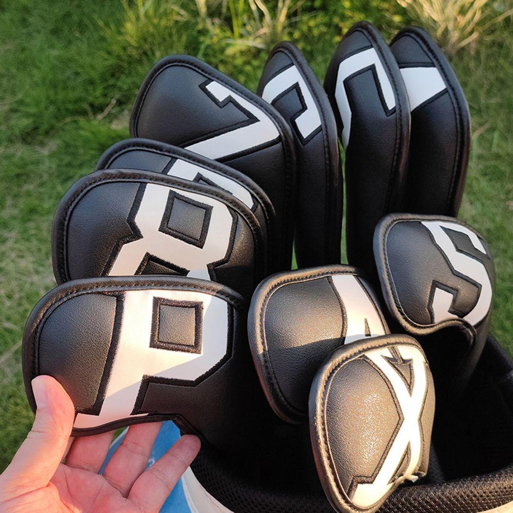 Dustproof Covers 4-9 ASPX Golf Iron Covers Protective Cover Golf Club Head Covers Golf Wedge Cover