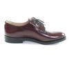 Excellent CHURCH'S Leather Shoes Shannon Burgundy Polished Binder Calf Women 35 Used