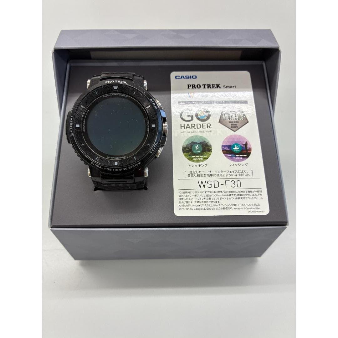 Used Casio PRO TREK Smart WSD-F30 Black