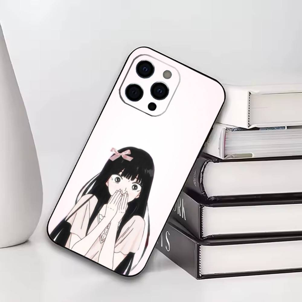 Kimi ni Todoke Phone Case For iPhone17,16,15,14,13,12,11 Plus,Pro Soft Silicone Black Case