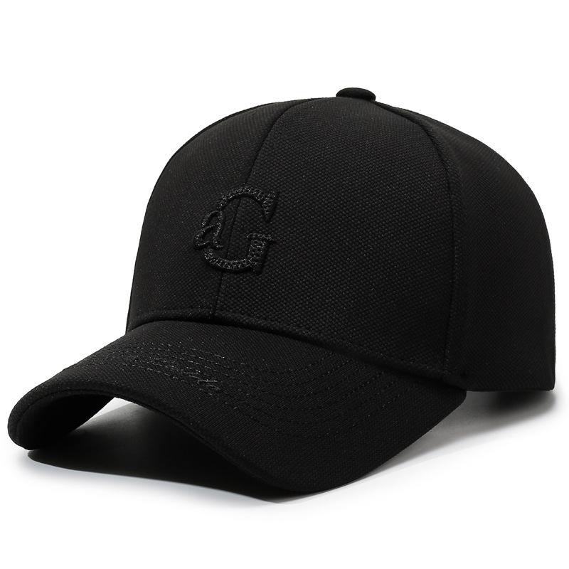 Pineapple Cloth Letter Embroidery Baseball Cap Men S Hard Top Cap Outdoor Versatile Sun Hat Adjustable