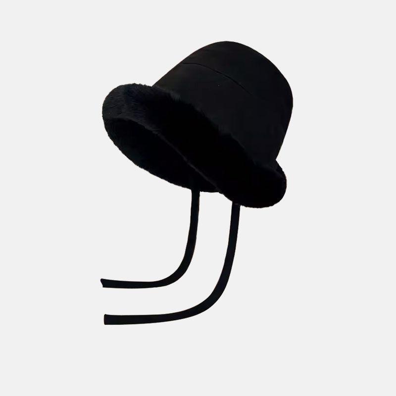 

New winter style velvet and thickened fisherman hat