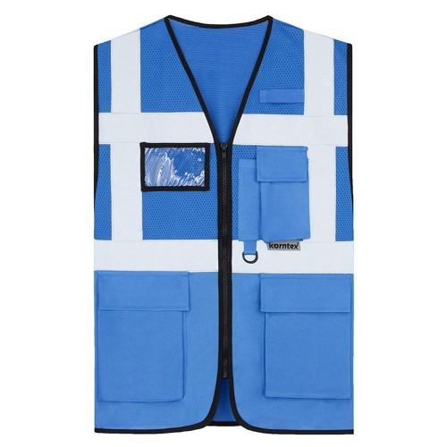 

Korntex Unisex Adult Athens Mesh Multi-Functional Hi-Vis Vest XL