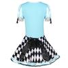 Halloween Cosplay Alice Dress French Maid Costume Women M XL